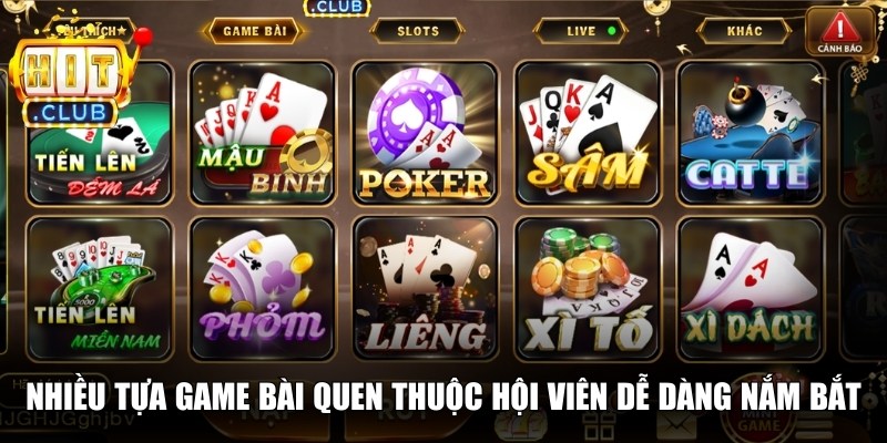 Hitclub 🎖️ Tải Hitclub IOS/APK – Link Cổng Game Hit club Chính Thức 16 Nhiều tựa game bài quen thuộc hội viên dễ dàng nắm bắt
