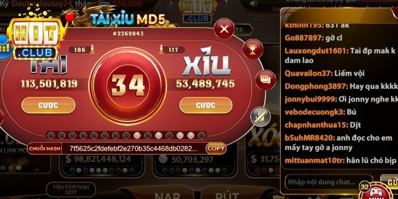 Tài Xỉu MD5 Hitclub – Cơ Chế Mã Hóa, Cách Khai Thác Hiệu Quả 1 Tìm hiểu về tài xỉu MD5